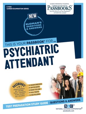 cover image of Psychiatric Attendant